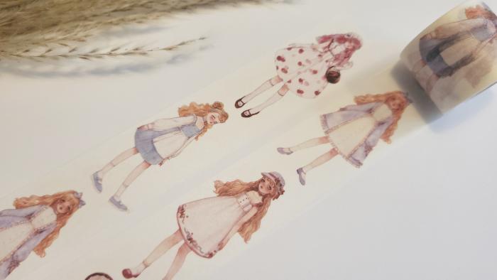Design Washi Tape Mädchen